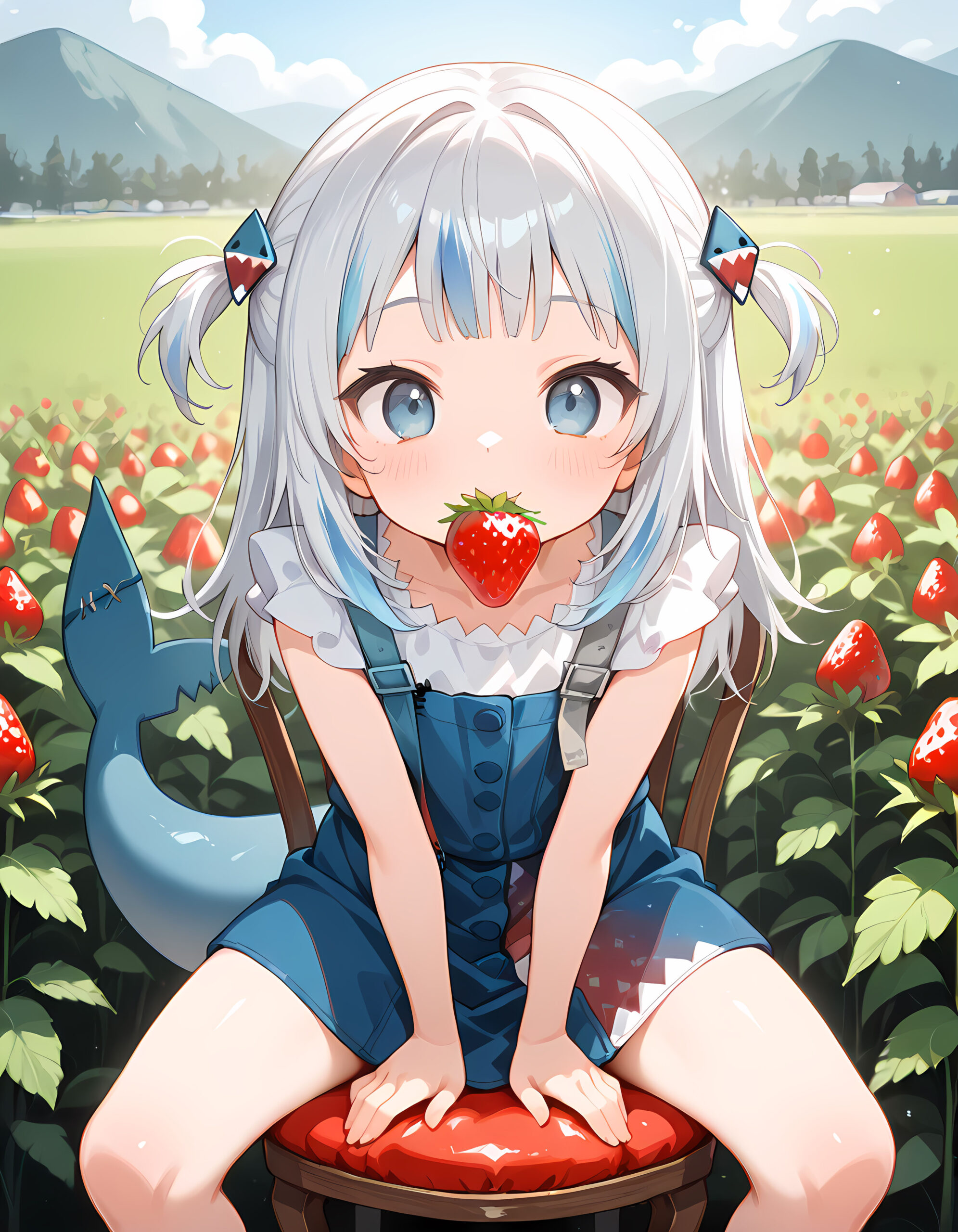 Gawr Gura Strawberry Heaven