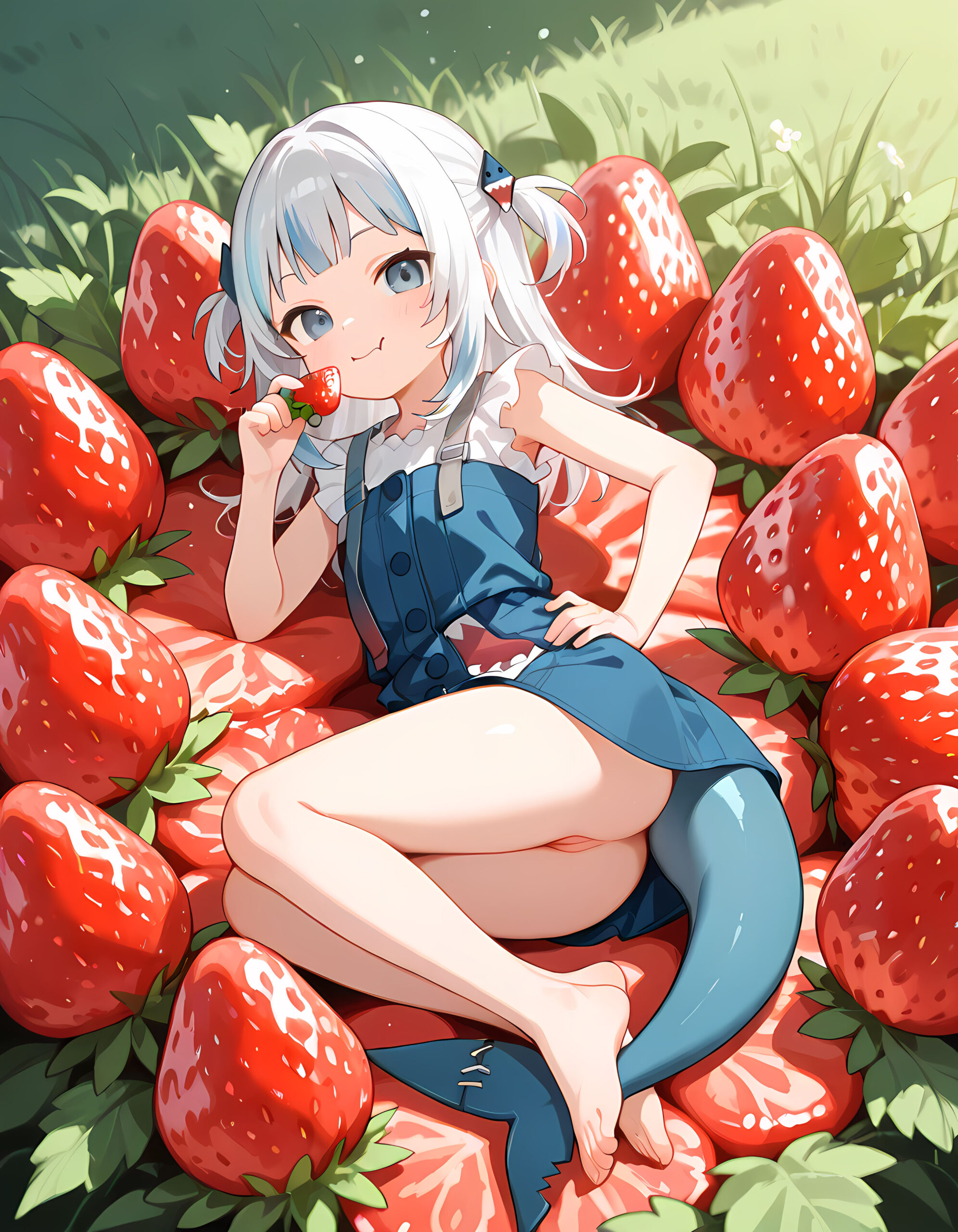 Gawr Gura Strawberry Heaven