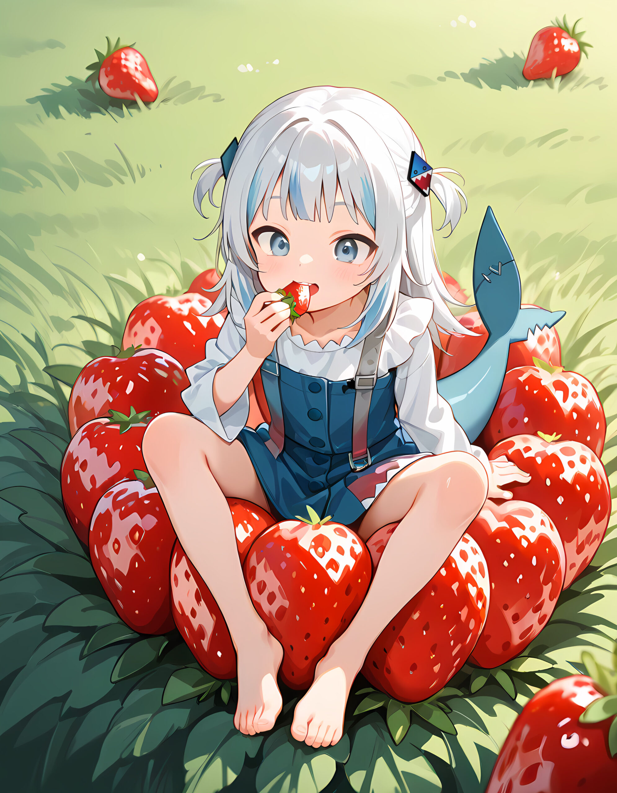 Gawr Gura Strawberry Heaven