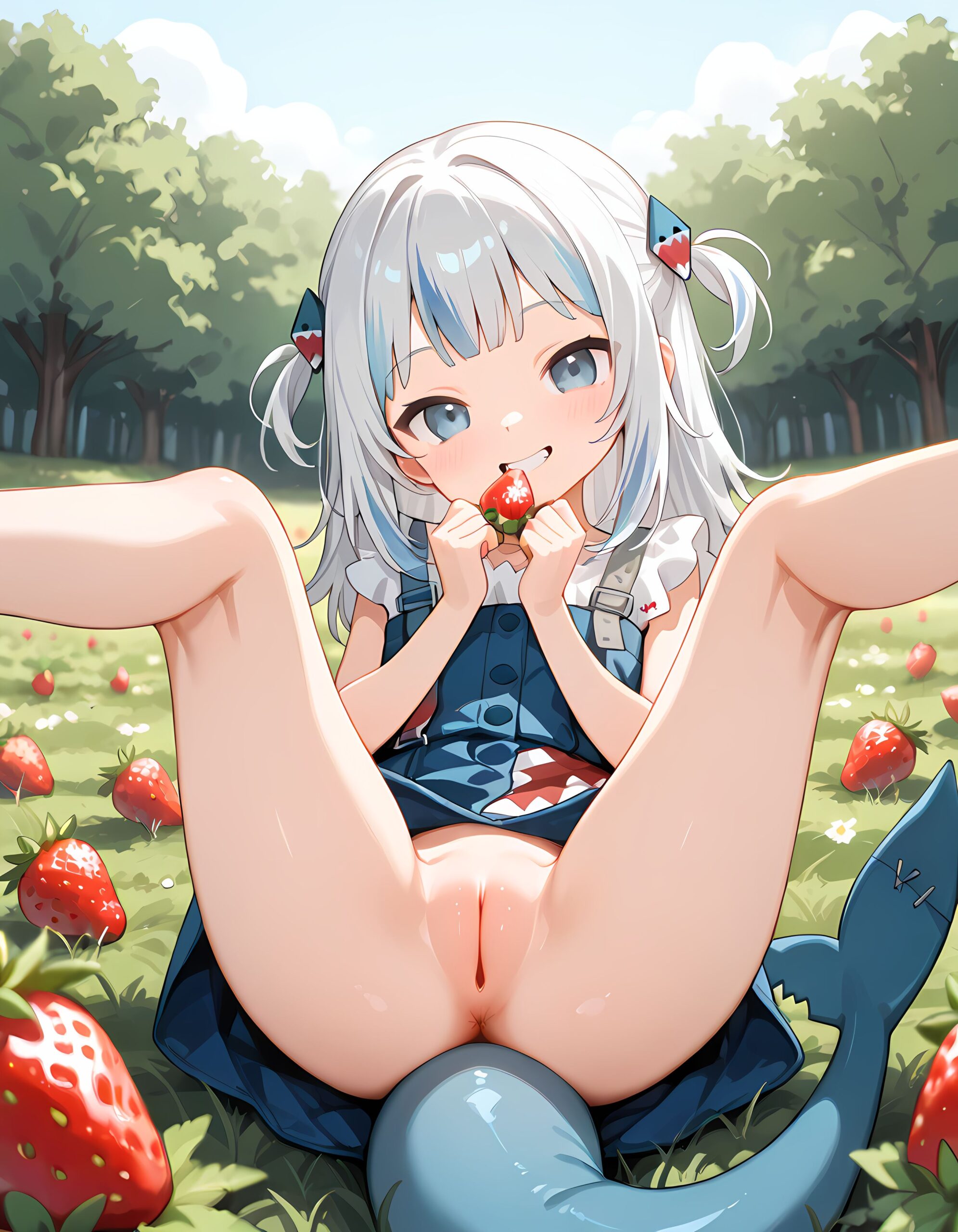 Gawr Gura Strawberry Heaven