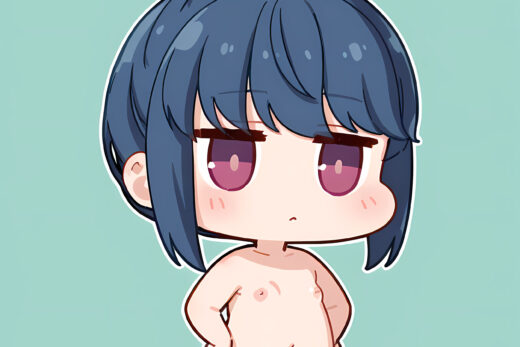 Chibi Shima Rin Naked