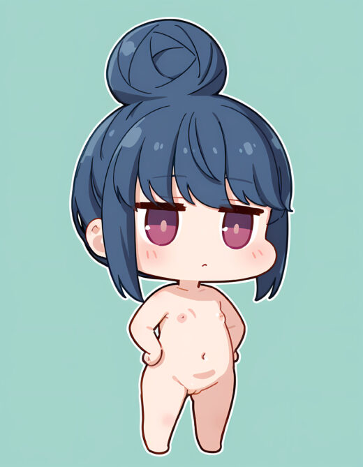 Chibi Shima Rin Naked