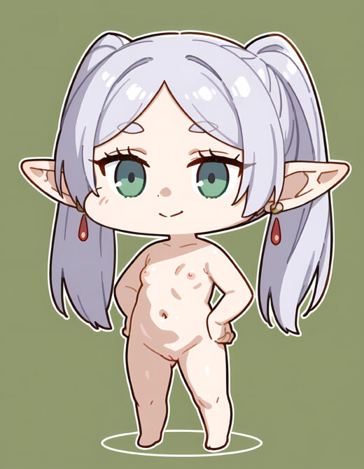 Chibi Frieren Naked