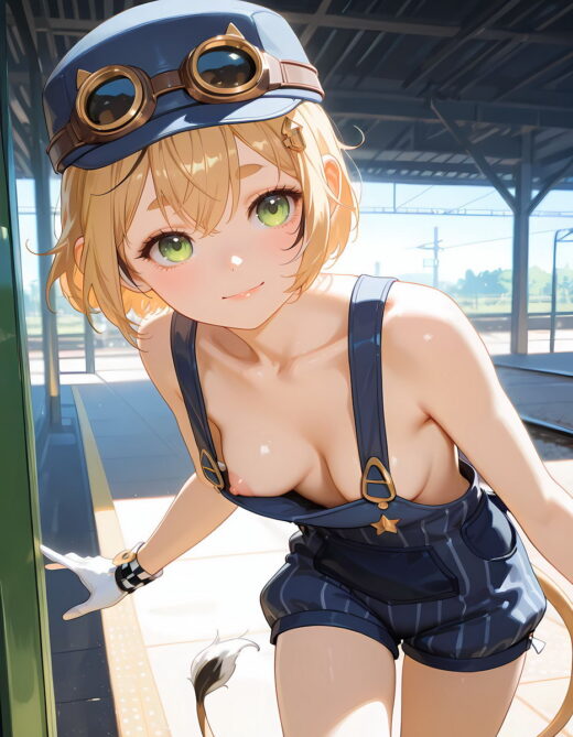 Dooby3D downblousing nipple slip