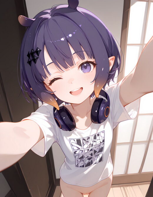 Ninomae Ina’nis Taking Selfie pussy