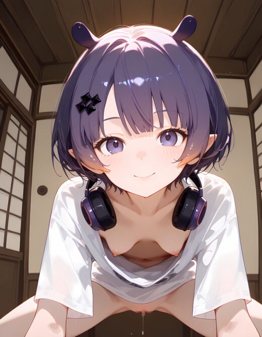 Ninomae Ina’nis Downblousing nipples pussy breast