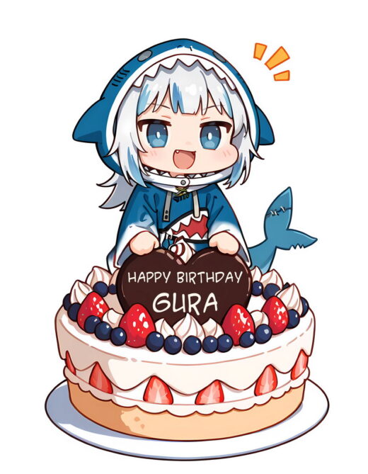 Gawr Gura, Happy Birthday!